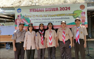 KEGIATAN KEMAH PRAMUKA SMP N 2 KOKAP TAHUN 2024 “BERSATU DALAM KEMANDIRIAN”